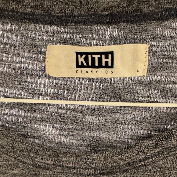 KITH Classics LaGuardia Tee - Heather Navy - L - Picture 2 of 4